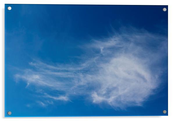 Swirling Clouds Acrylic by David Pyatt