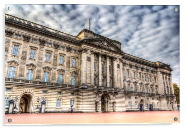 Buckingham Palace Acrylic by David Pyatt