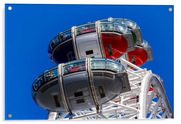 The London Eye  Acrylic by David Pyatt