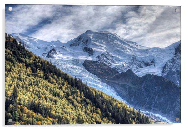 Mont Blanc Acrylic by David Pyatt