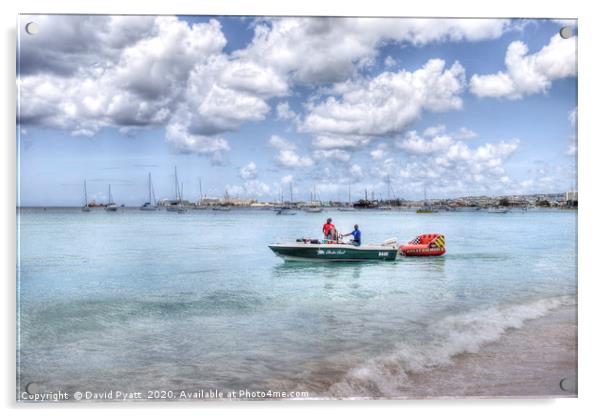 Barbados  Acrylic by David Pyatt