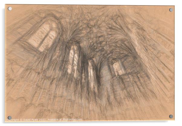 The Chapel da Vinci  Acrylic by David Pyatt