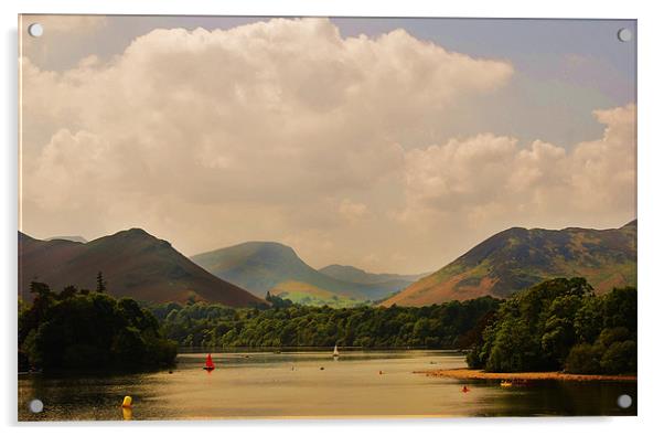 lakeland view Acrylic by eric carpenter