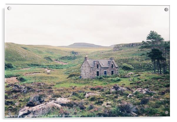 Craig Bothy, Highlands, Scotland Acrylic by Lee Osborne
