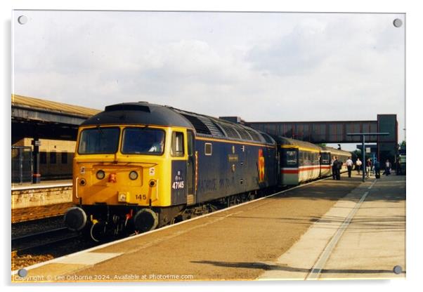 Madhouse On Tour! Celebrity Class 47 at Oxford Acrylic by Lee Osborne