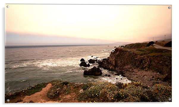 Northern California Coast Acrylic by Thomas Grob