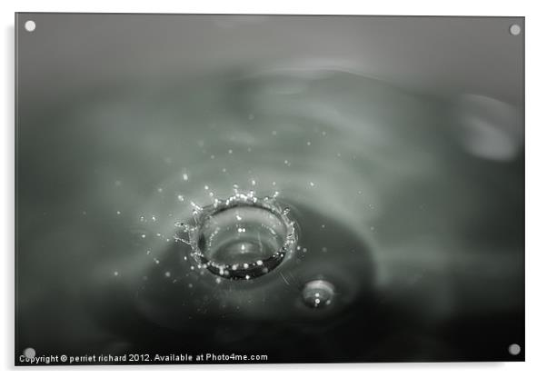 The diamant of water Acrylic by perriet richard