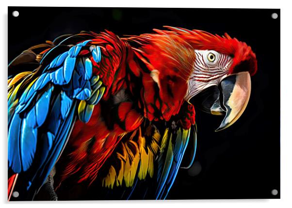 Pretty Polly Acrylic by Brian Tarr