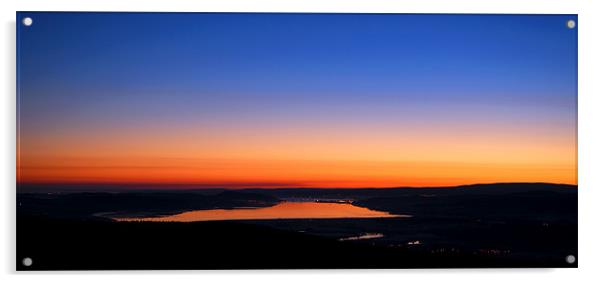 Beauly firth panoramic Acrylic by Macrae Images