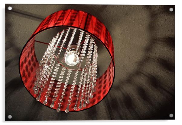 Retro Light Shade Acrylic by Adrian Wilkins