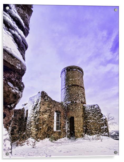 Snowblasted Tower Acrylic by Fraser Hetherington