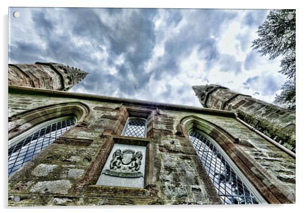 Chapel in the Sky Acrylic by Fraser Hetherington