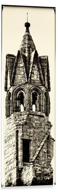 St Andrews Tower Acrylic by Fraser Hetherington
