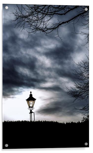  The Dark Light Acrylic by Fraser Hetherington