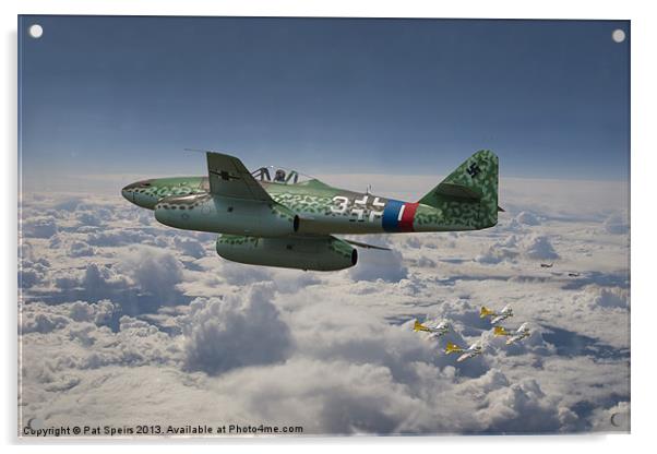 Me262 - Stormbird Acrylic by Pat Speirs