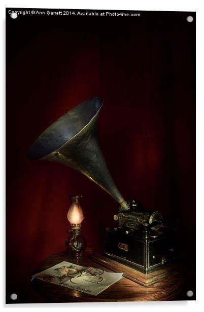 The Phonograph 2 Acrylic by Ann Garrett