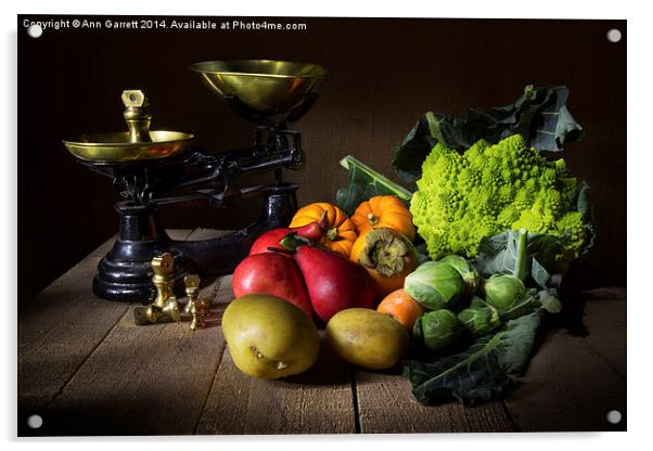 The Greengrocer Acrylic by Ann Garrett