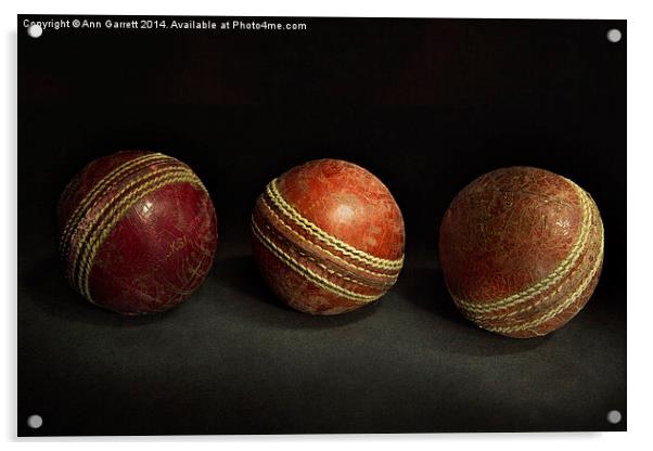 Cricket Memories Acrylic by Ann Garrett