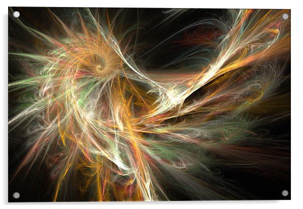 The Phoenix Acrylic by Ann Garrett