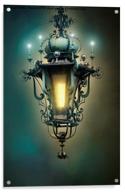 The Lantern Acrylic by Ann Garrett