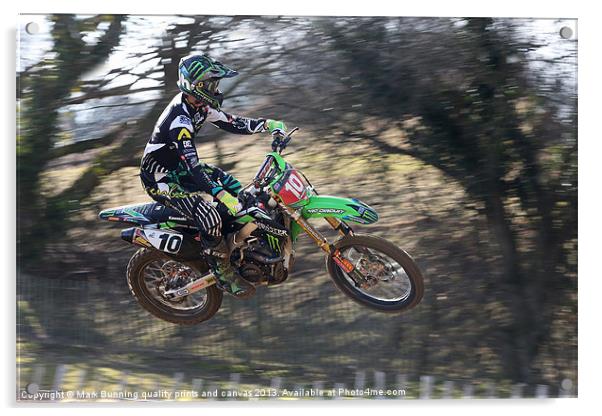 Tommy Searle Acrylic by Mark Bunning