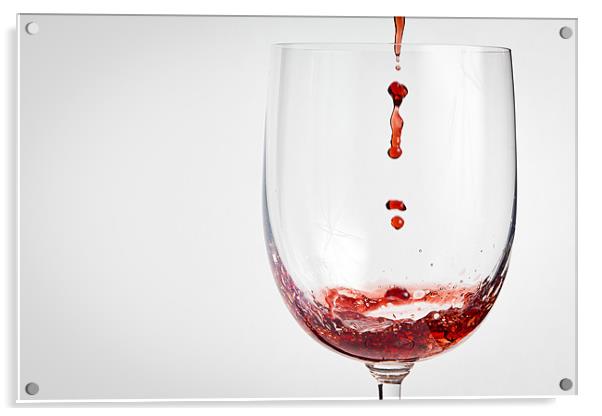 Wine Acrylic by Sam Burton