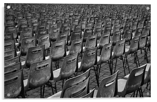 Chairs Acrylic by Sam Burton