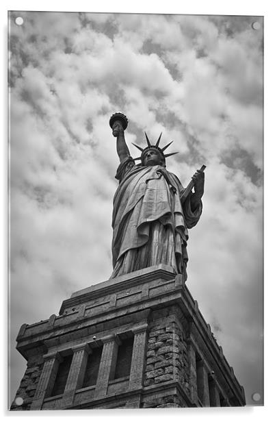 Statue of Liberty Acrylic by Sam Burton