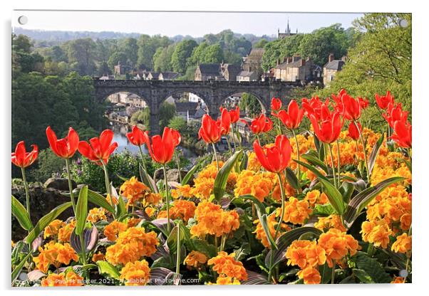 Spring in Knaresborough  Acrylic by Paul M Baxter