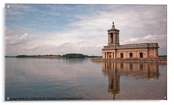 Normanton Church Acrylic by Rick Lindley