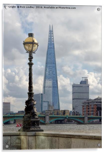 The Shard Acrylic by Rick Lindley