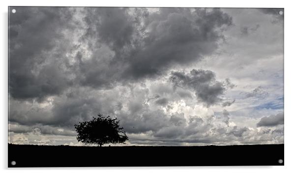 Storm across the Moors Acrylic by Keith Barker