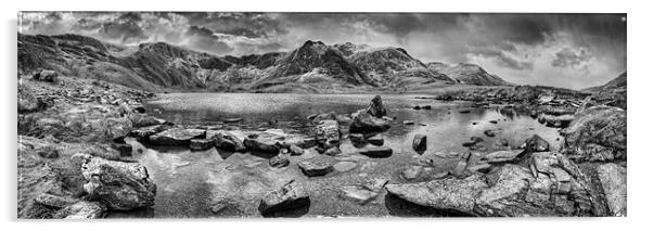 Cwm Idwal & The Devils Kitchen Acrylic by Natures' Canvas: Wall Art  & Prints by Andy Astbury