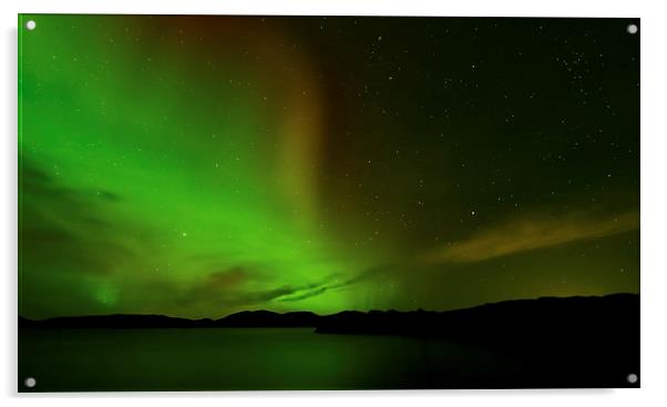 Aurora Borealis Acrylic by Natures' Canvas: Wall Art  & Prints by Andy Astbury