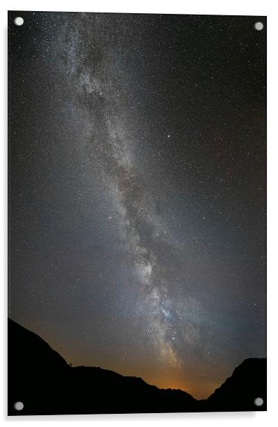 The Milky Way - Our Home in Space Acrylic by Natures' Canvas: Wall Art  & Prints by Andy Astbury