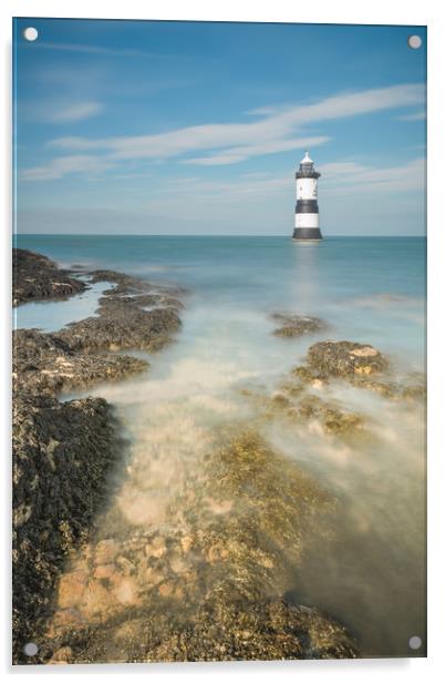 Lighthouse at Penmon Acrylic by Natures' Canvas: Wall Art  & Prints by Andy Astbury