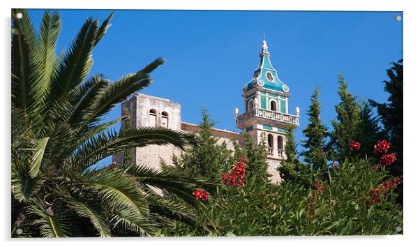 Valldemossa Acrylic by David Tyrer