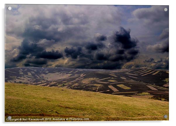 Approaching Storm Acrylic by Neil Ravenscroft