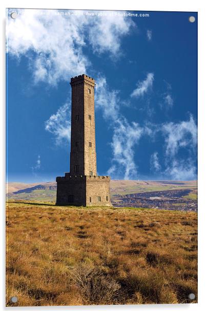 Peel Monument Acrylic by David Yeaman