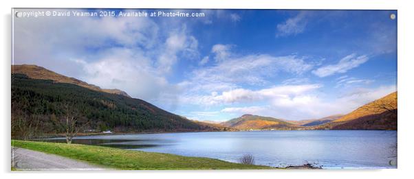 Loch Long Acrylic by David Yeaman