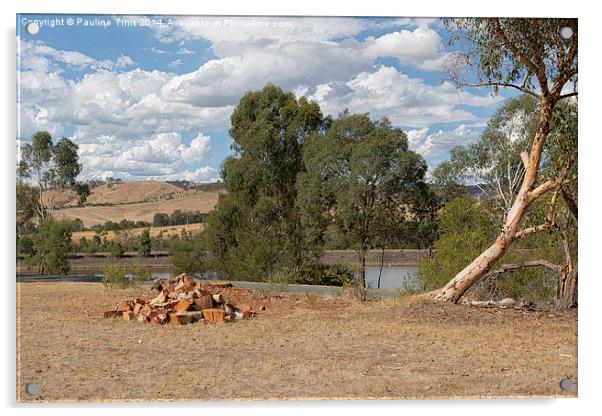 Strath Creek Victoria Acrylic by Pauline Tims