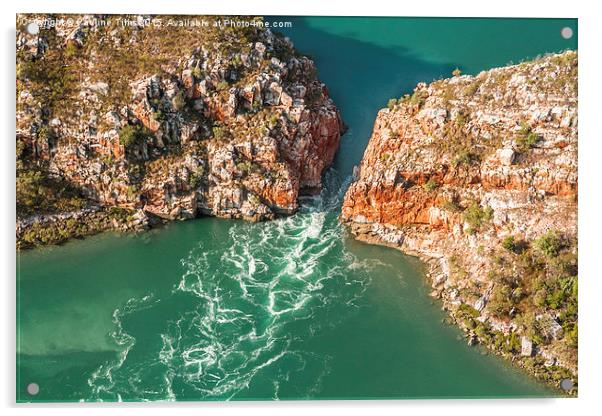  Horizontal Falls Western Australia Acrylic by Pauline Tims