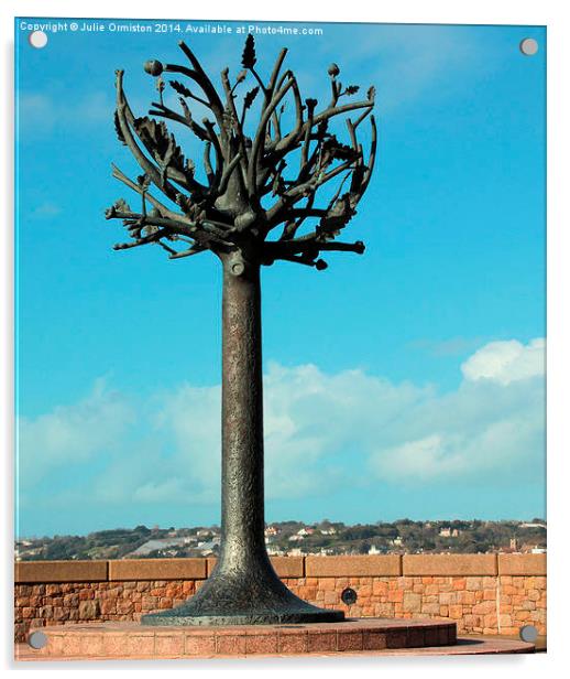 The Freedom Tree Acrylic by Julie Ormiston