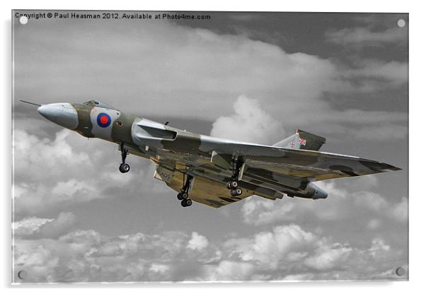 Vulcan Bomber Acrylic by P H