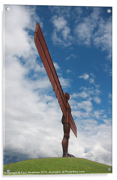 Angel of the North Gateshead Acrylic by P H