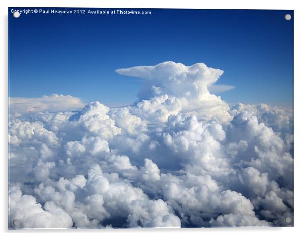Cumulonimbus Thunderstorm cloud Acrylic by P H