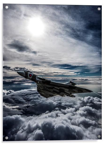 Vulcan Bomber Acrylic by P H