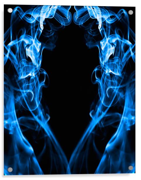 Surreal smoke art Acrylic by Andrew Ley