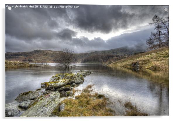 Haweswater Reservoir Acrylic by nick hirst