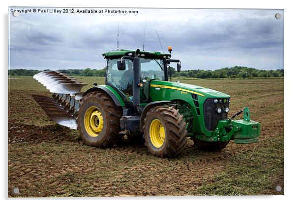 JD 8345 R Premium & Plough Acrylic by Digitalshot Photography